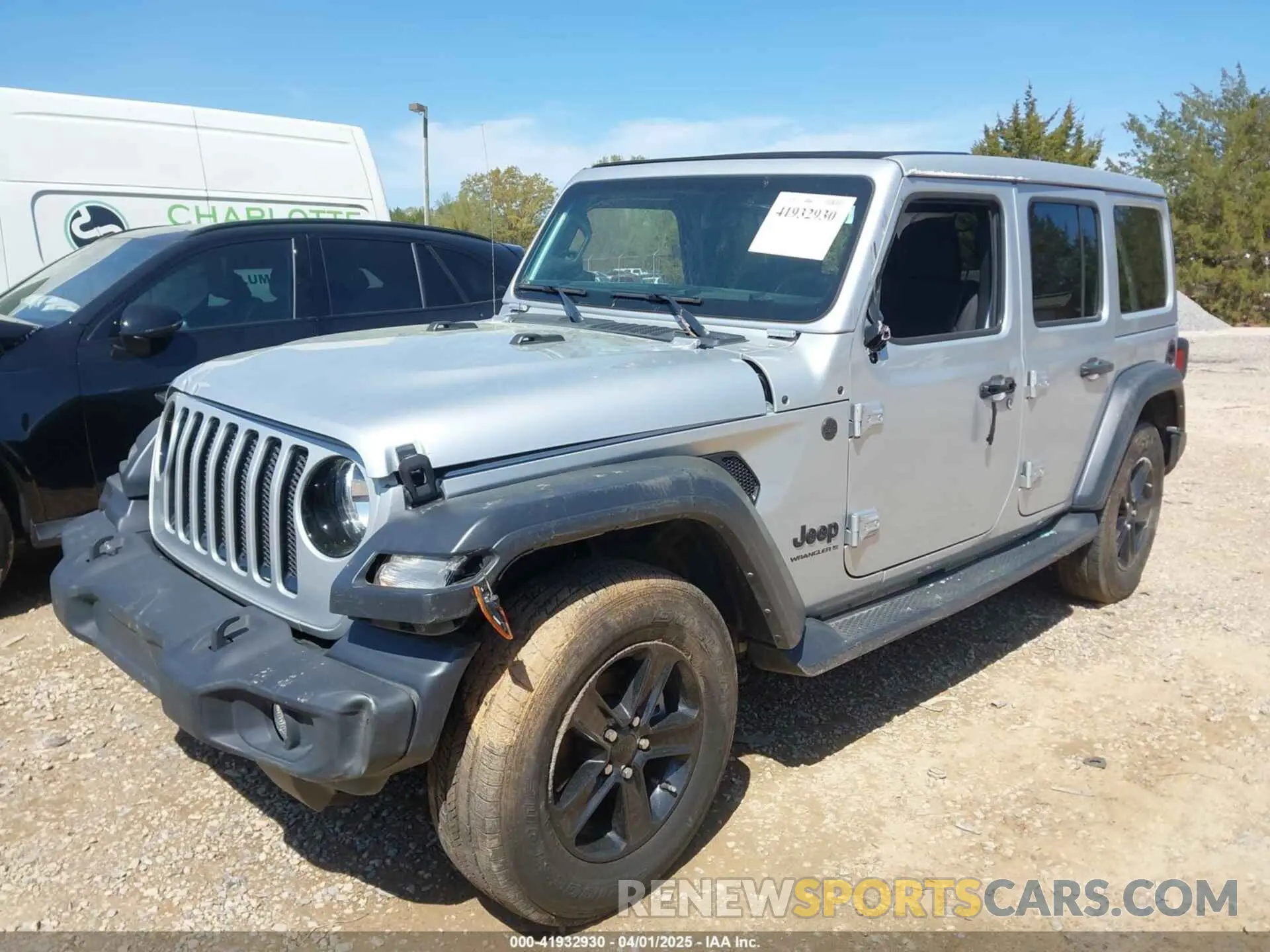 2 Photograph of a damaged car 1C4HJXDG0PW582947 JEEP WRANGLER 2023