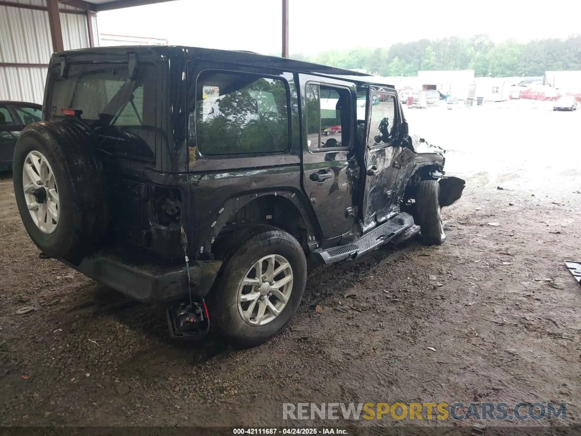 4 Photograph of a damaged car 1C4HJXDG0PW617101 JEEP WRANGLER 2023