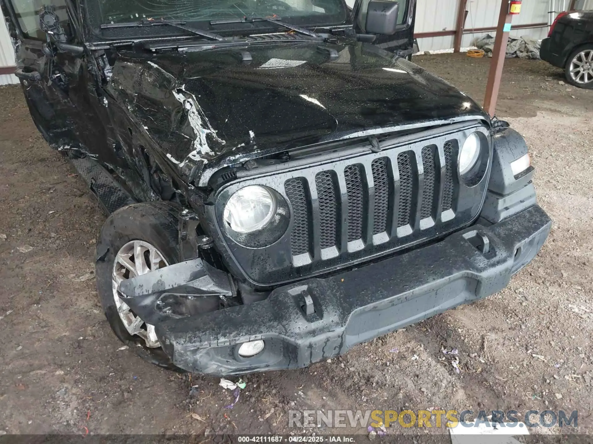 6 Photograph of a damaged car 1C4HJXDG0PW617101 JEEP WRANGLER 2023