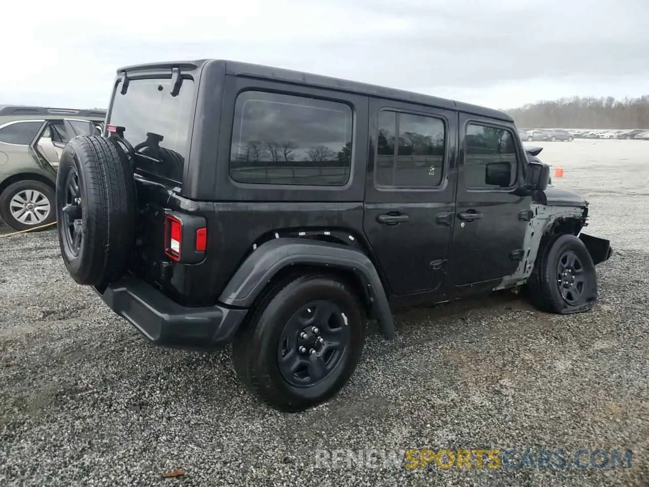 3 Photograph of a damaged car 1C4HJXDG0PW626672 JEEP WRANGLER 2023