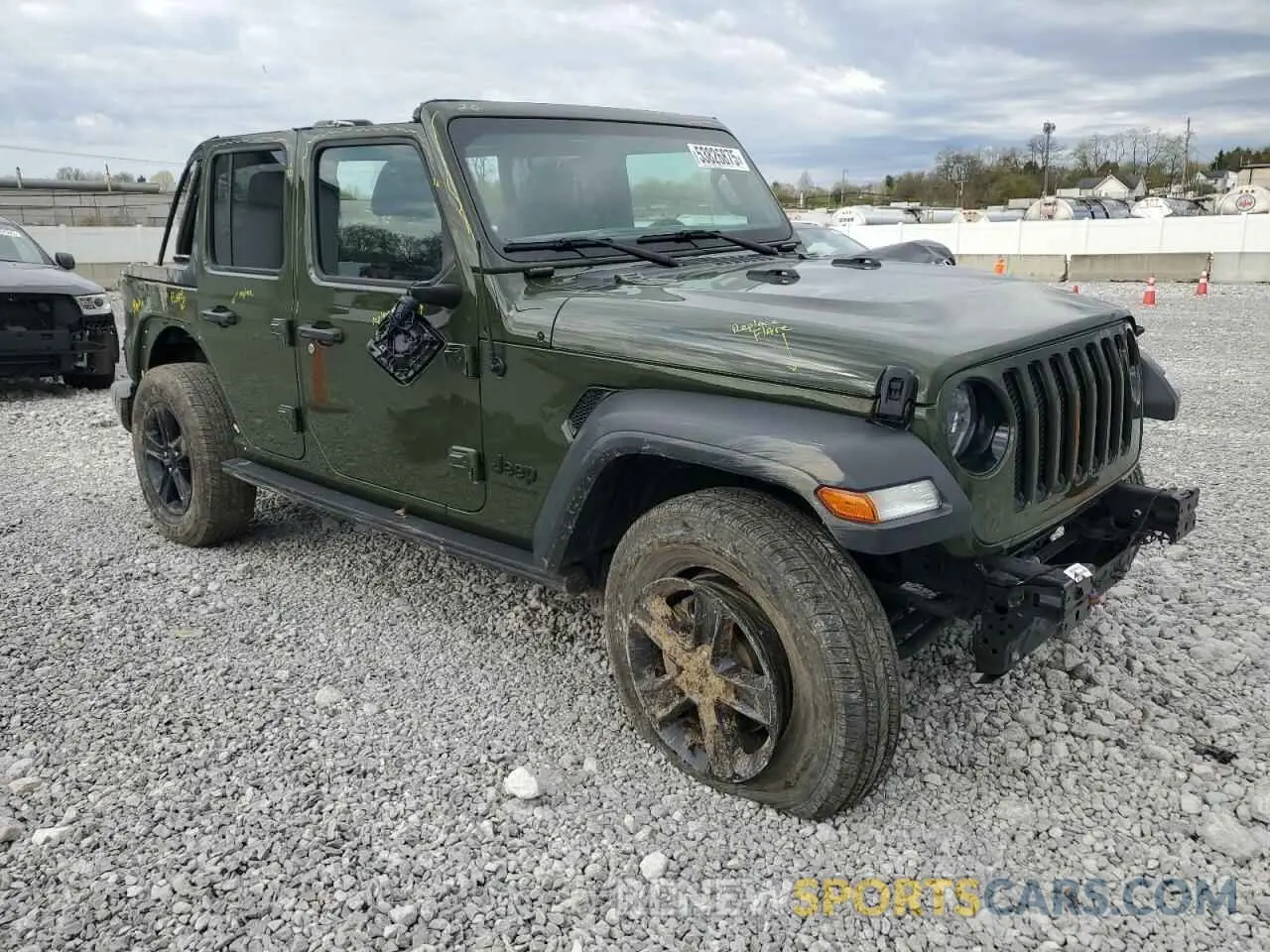 4 Photograph of a damaged car 1C4HJXDG0PW629815 JEEP WRANGLER 2023