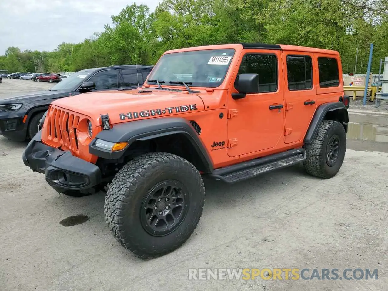 1 Photograph of a damaged car 1C4HJXDG0PW647103 JEEP WRANGLER 2023