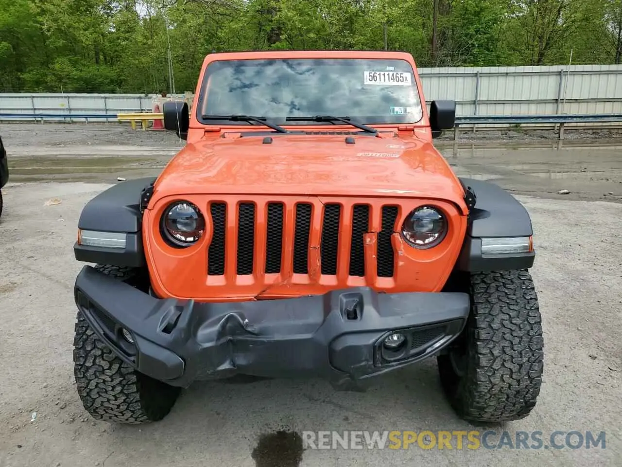 5 Photograph of a damaged car 1C4HJXDG0PW647103 JEEP WRANGLER 2023