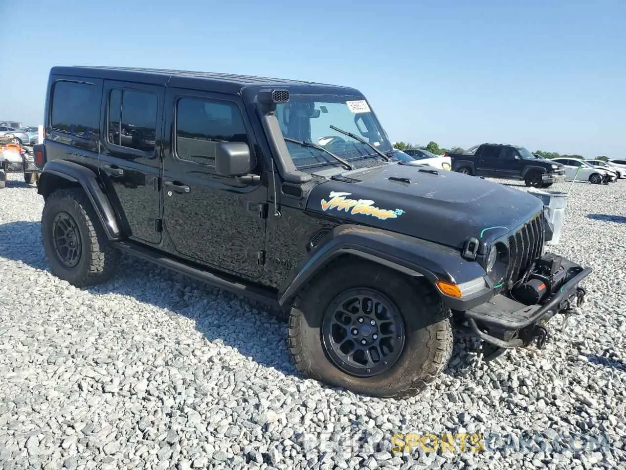 4 Photograph of a damaged car 1C4HJXDG0PW665973 JEEP WRANGLER 2023