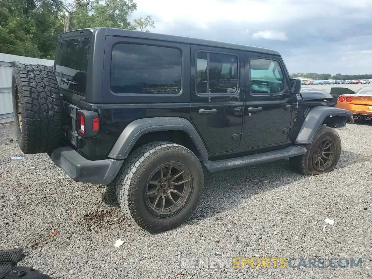 3 Photograph of a damaged car 1C4HJXDG1PW618533 JEEP WRANGLER 2023