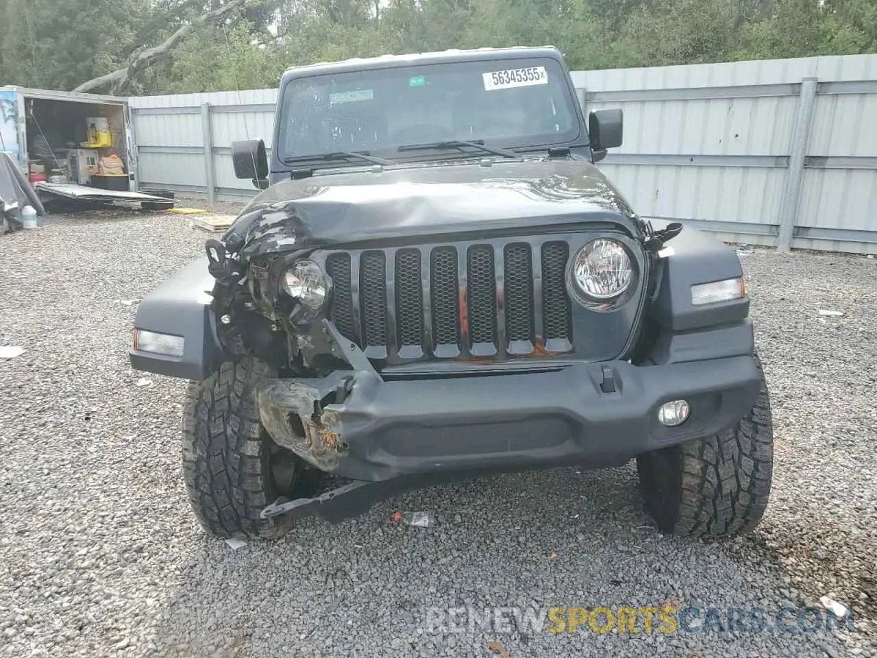5 Photograph of a damaged car 1C4HJXDG1PW618533 JEEP WRANGLER 2023