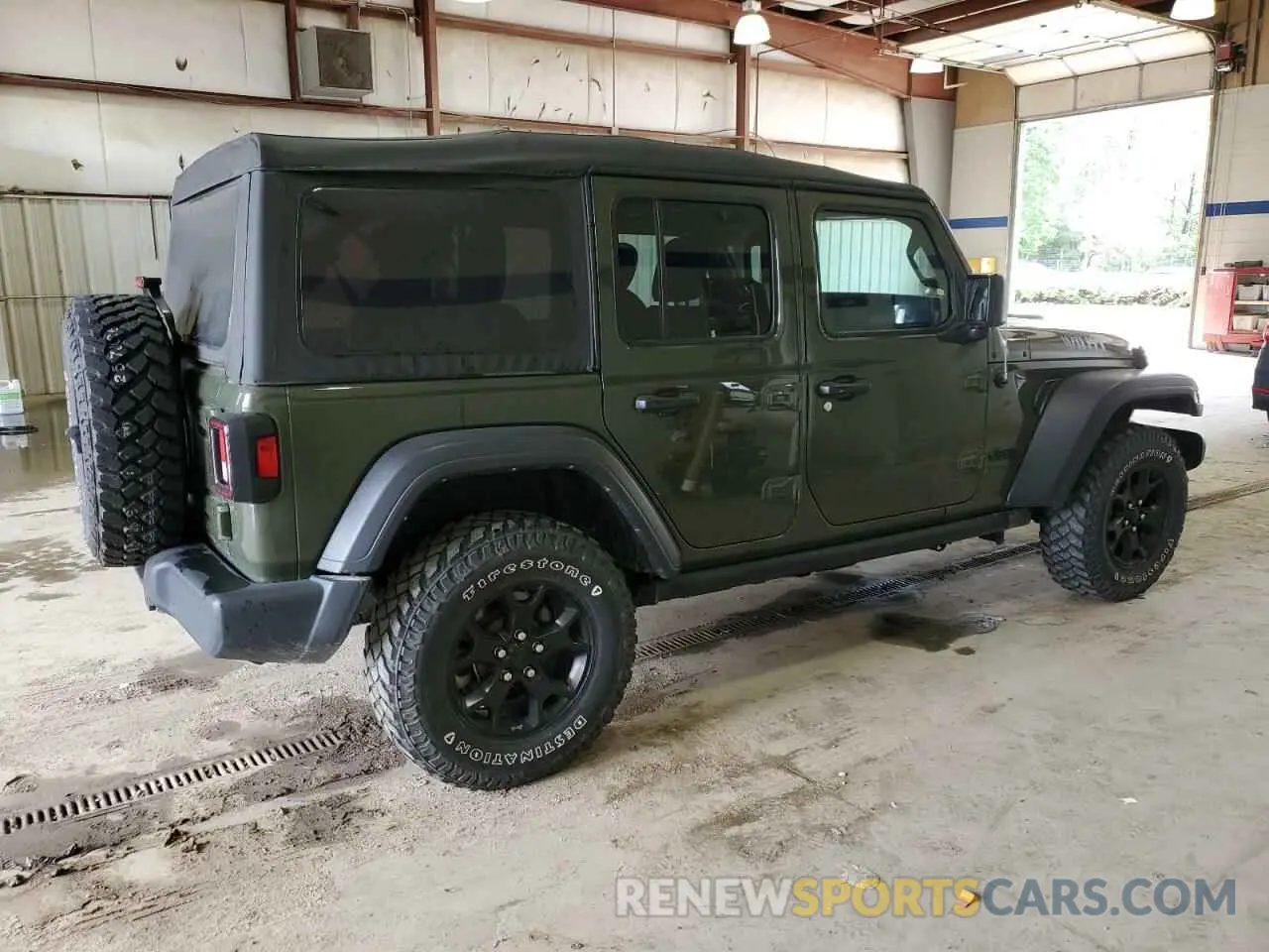 3 Photograph of a damaged car 1C4HJXDG2PW502113 JEEP WRANGLER 2023