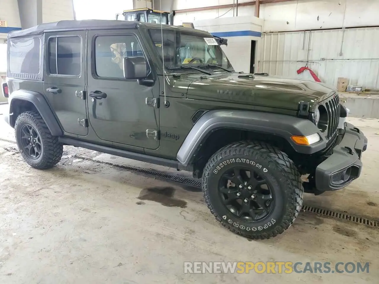 4 Photograph of a damaged car 1C4HJXDG2PW502113 JEEP WRANGLER 2023
