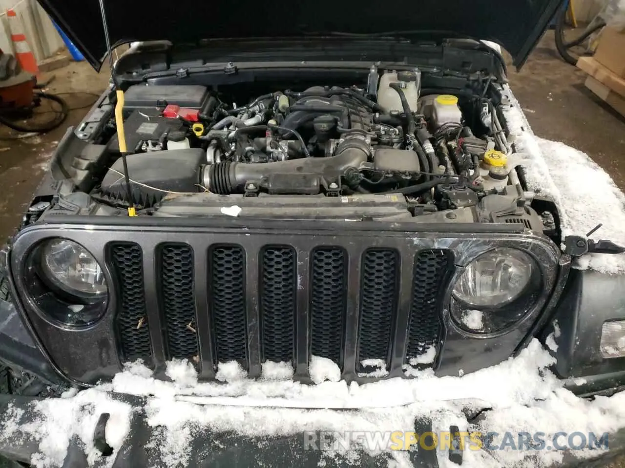 14 Photograph of a damaged car 1C4HJXDG2PW530414 JEEP WRANGLER 2023