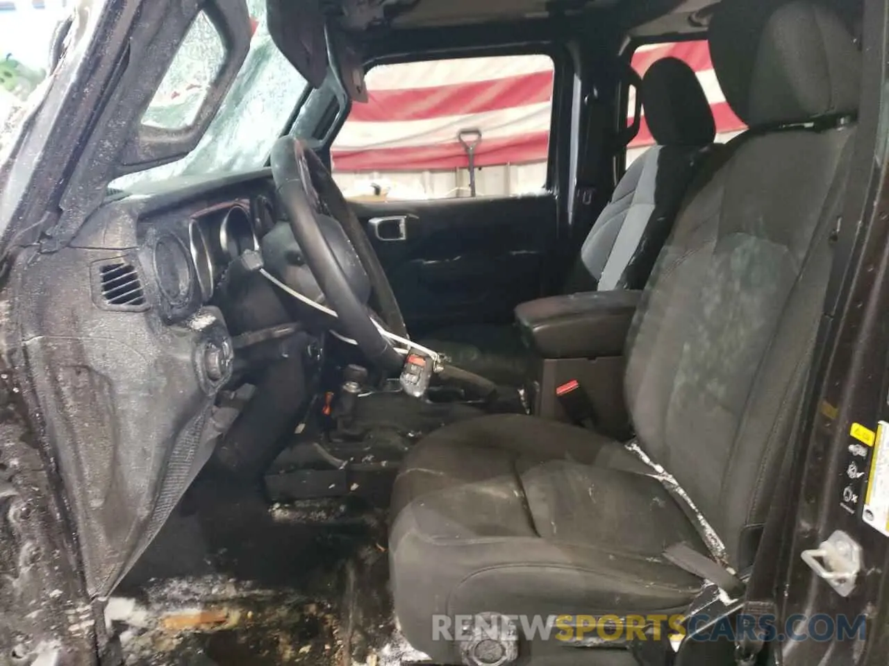 7 Photograph of a damaged car 1C4HJXDG2PW530414 JEEP WRANGLER 2023