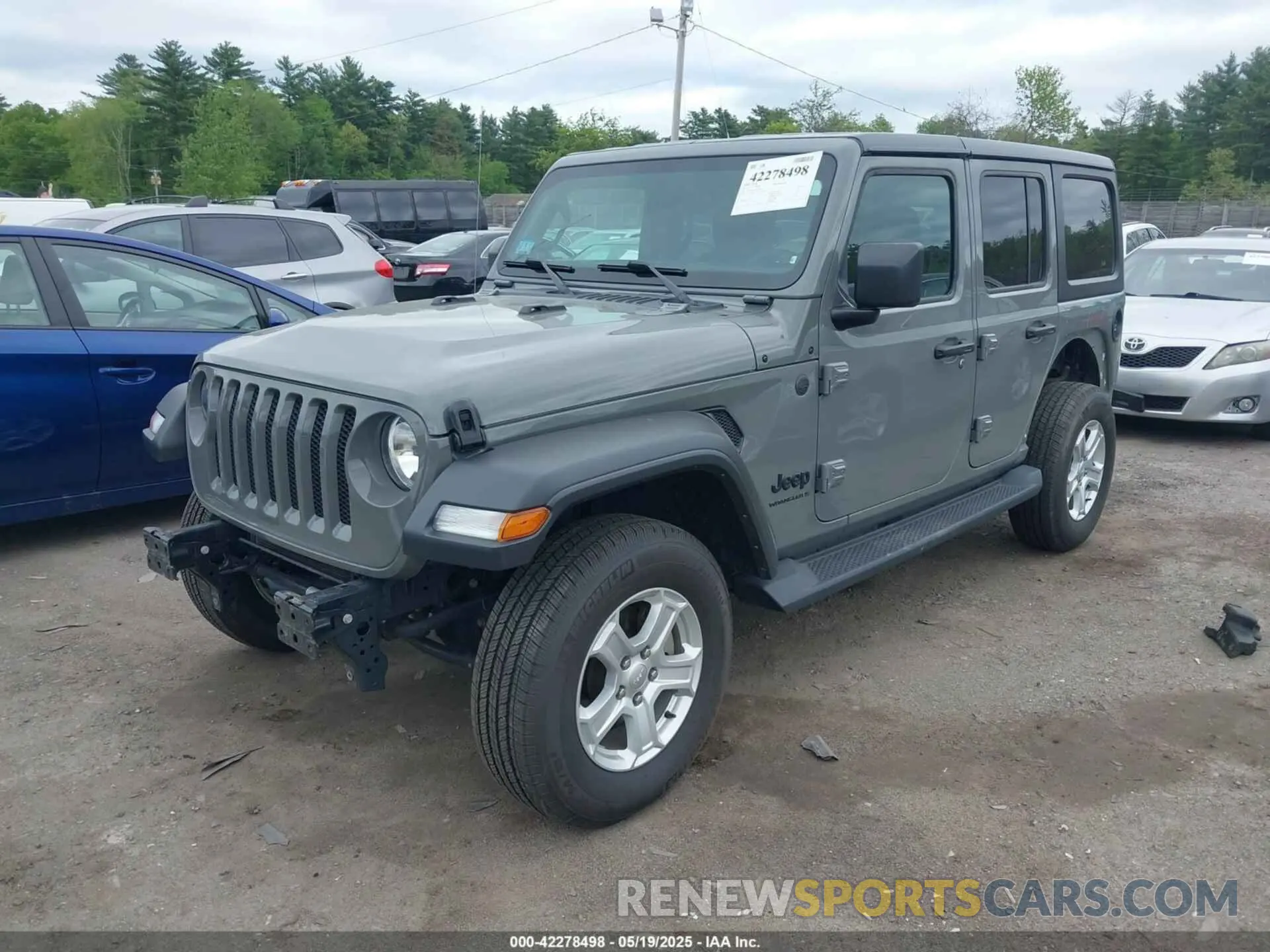 2 Photograph of a damaged car 1C4HJXDG2PW531904 JEEP WRANGLER 2023