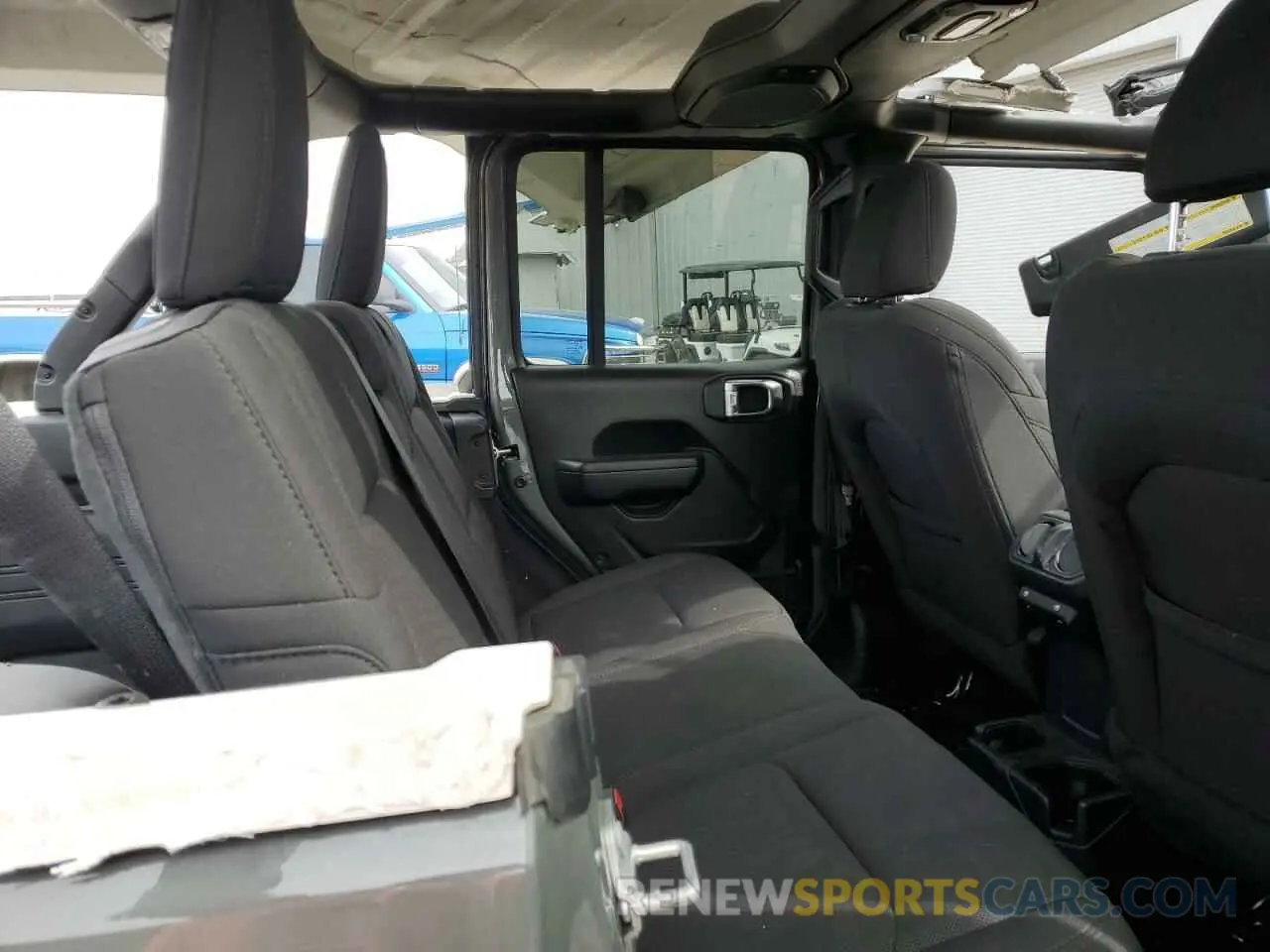 10 Photograph of a damaged car 1C4HJXDG2PW533622 JEEP WRANGLER 2023