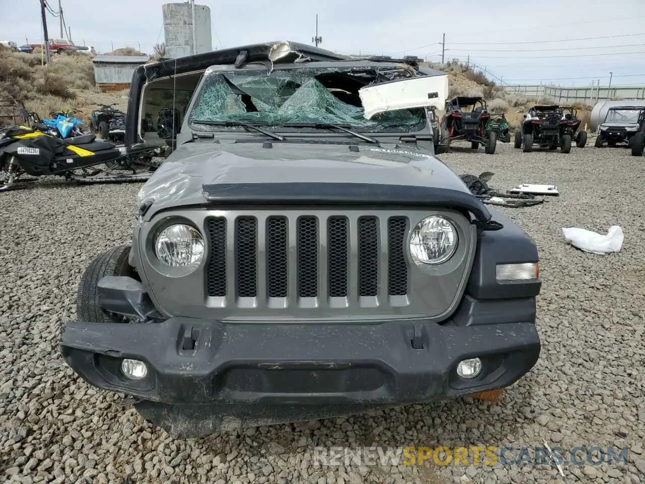 5 Photograph of a damaged car 1C4HJXDG2PW533622 JEEP WRANGLER 2023