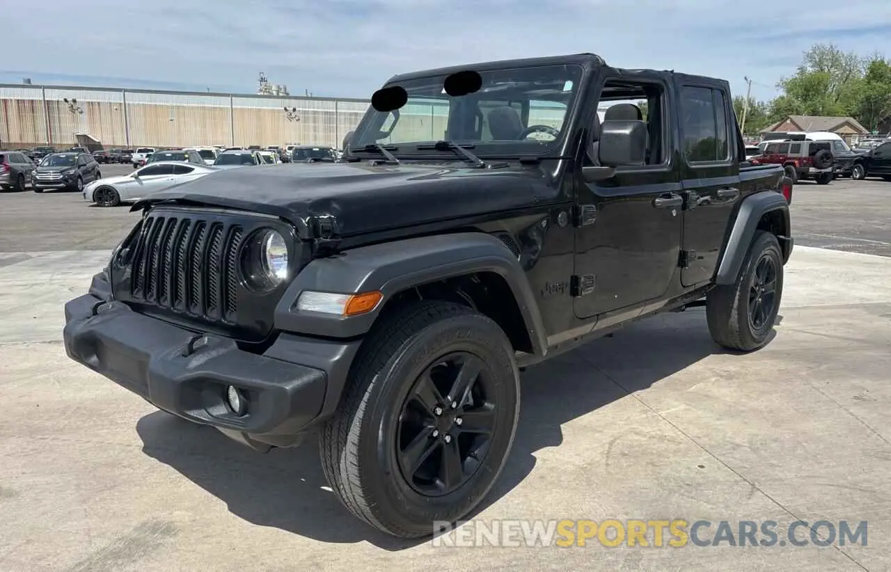 2 Photograph of a damaged car 1C4HJXDG2PW615754 JEEP WRANGLER 2023