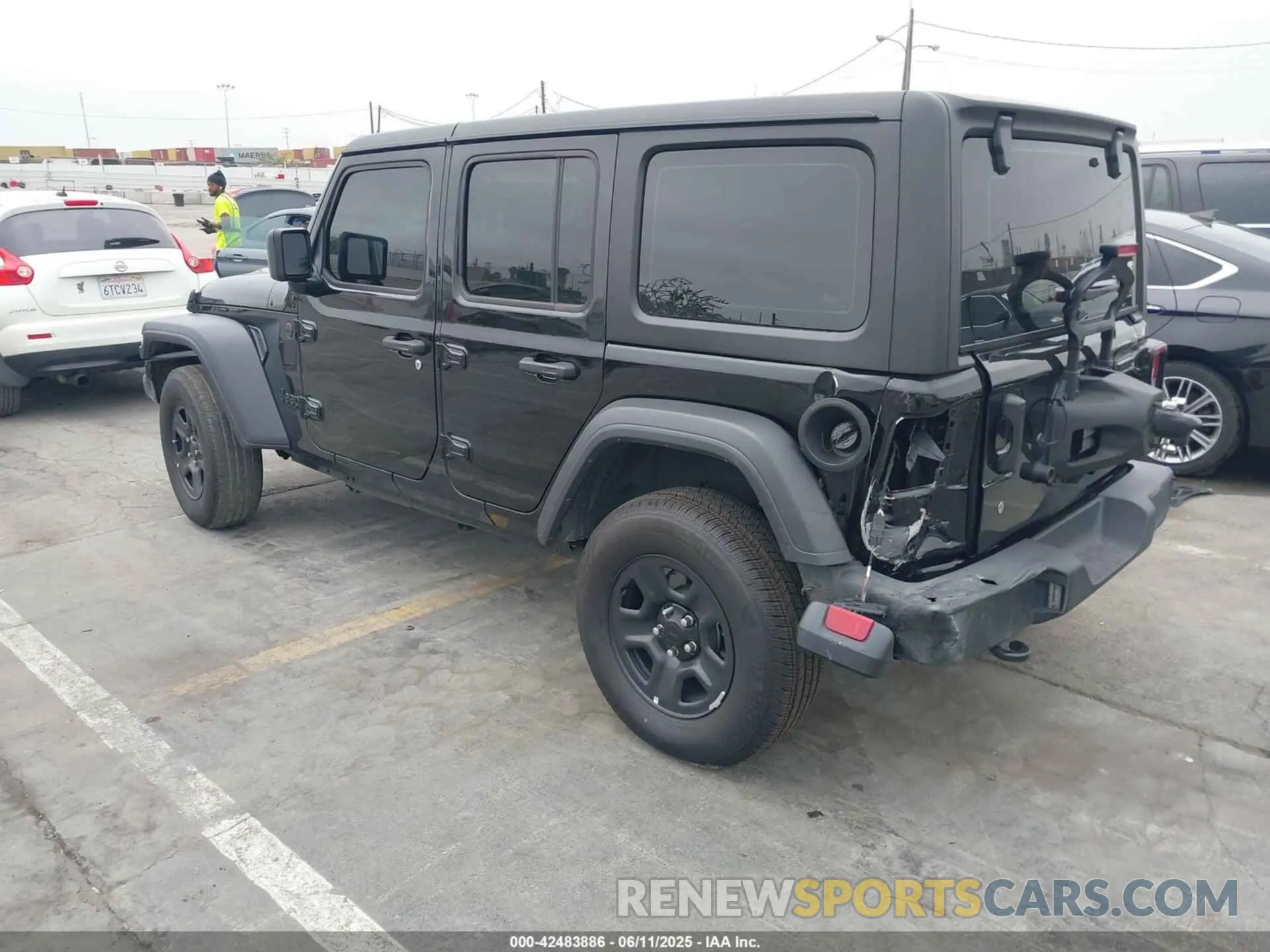 3 Photograph of a damaged car 1C4HJXDG2PW622753 JEEP WRANGLER 2023