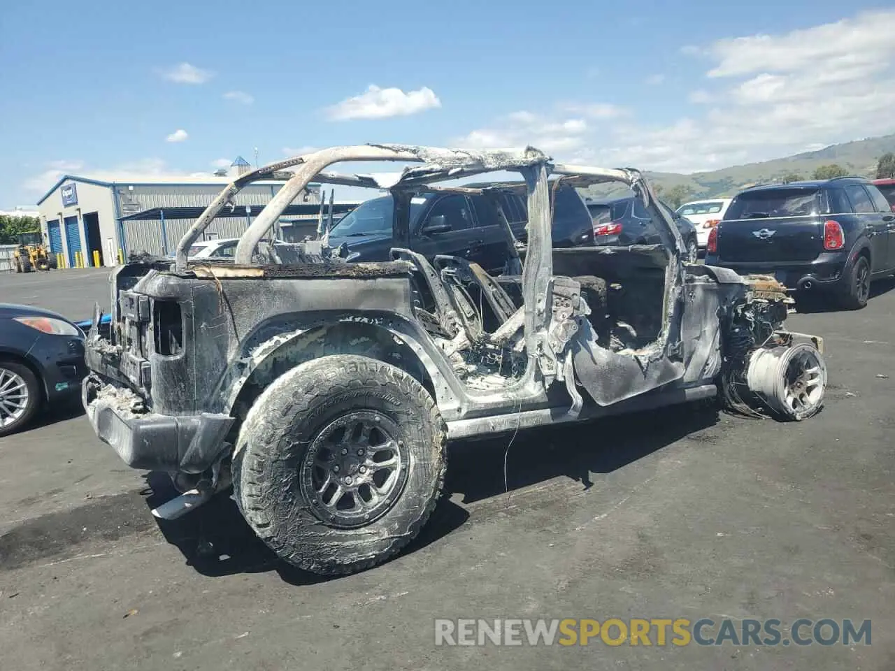 3 Photograph of a damaged car 1C4HJXDG2PW695394 JEEP WRANGLER 2023