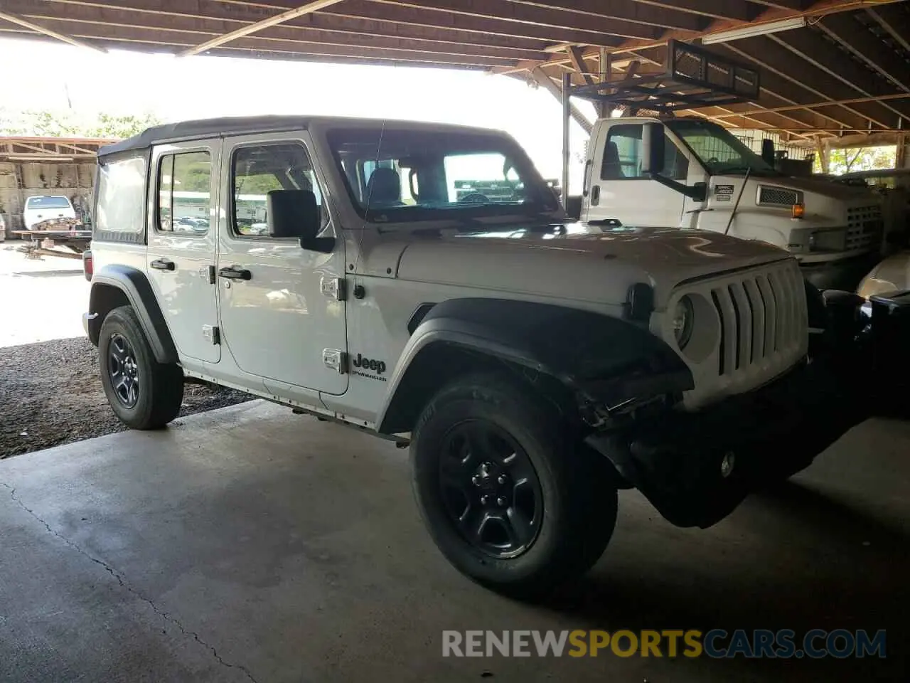 4 Photograph of a damaged car 1C4HJXDG2PW701288 JEEP WRANGLER 2023