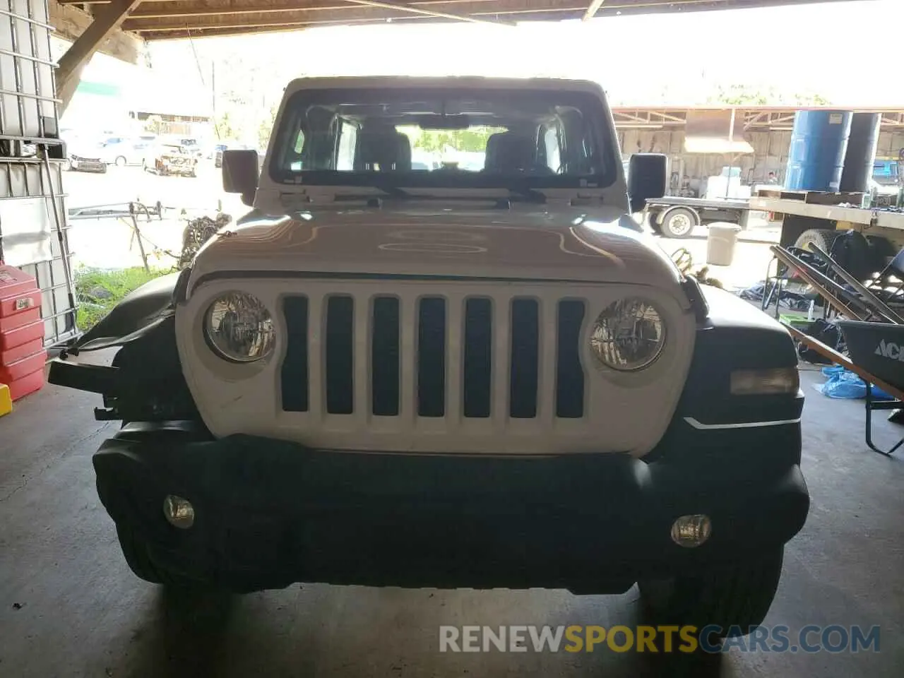 5 Photograph of a damaged car 1C4HJXDG2PW701288 JEEP WRANGLER 2023