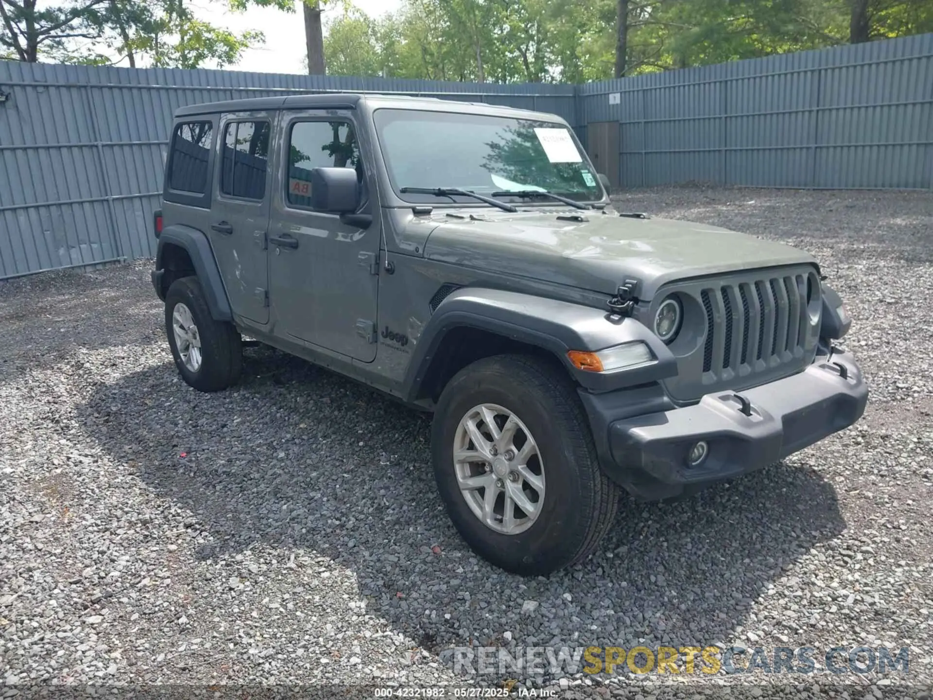 1 Photograph of a damaged car 1C4HJXDG3PW619148 JEEP WRANGLER 2023