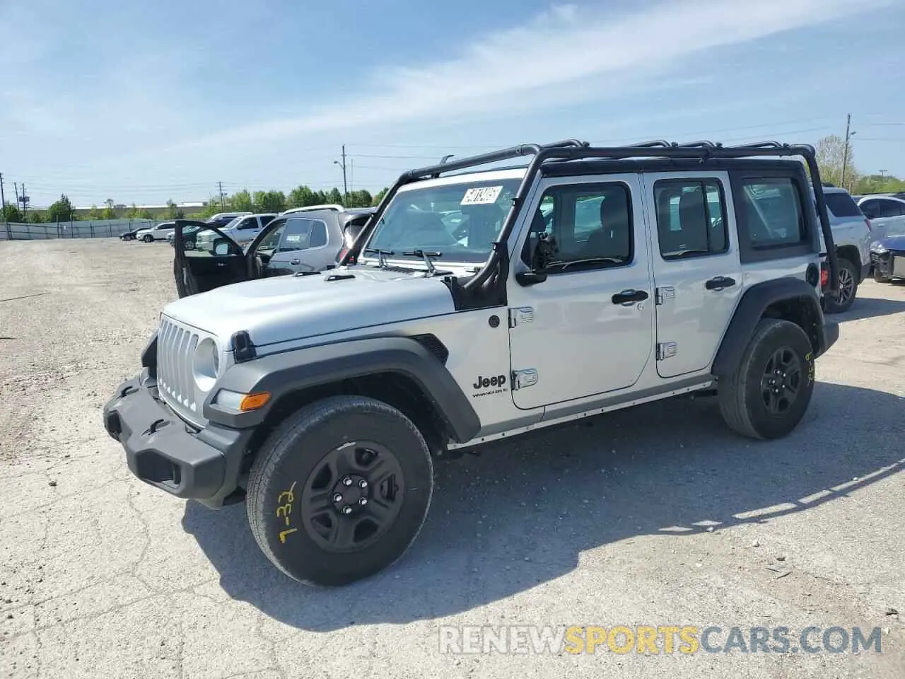 1 Photograph of a damaged car 1C4HJXDG3PW670651 JEEP WRANGLER 2023