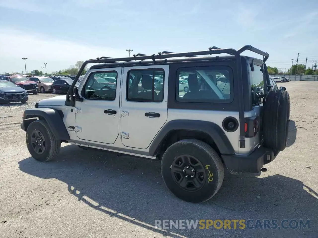 2 Photograph of a damaged car 1C4HJXDG3PW670651 JEEP WRANGLER 2023