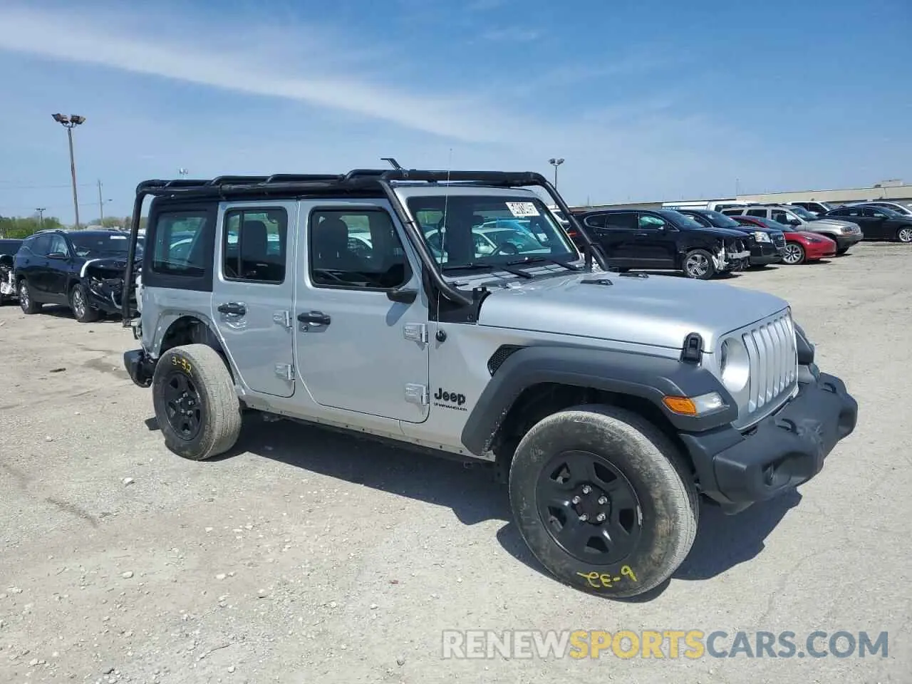 4 Photograph of a damaged car 1C4HJXDG3PW670651 JEEP WRANGLER 2023