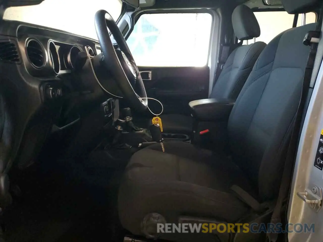 7 Photograph of a damaged car 1C4HJXDG3PW670651 JEEP WRANGLER 2023