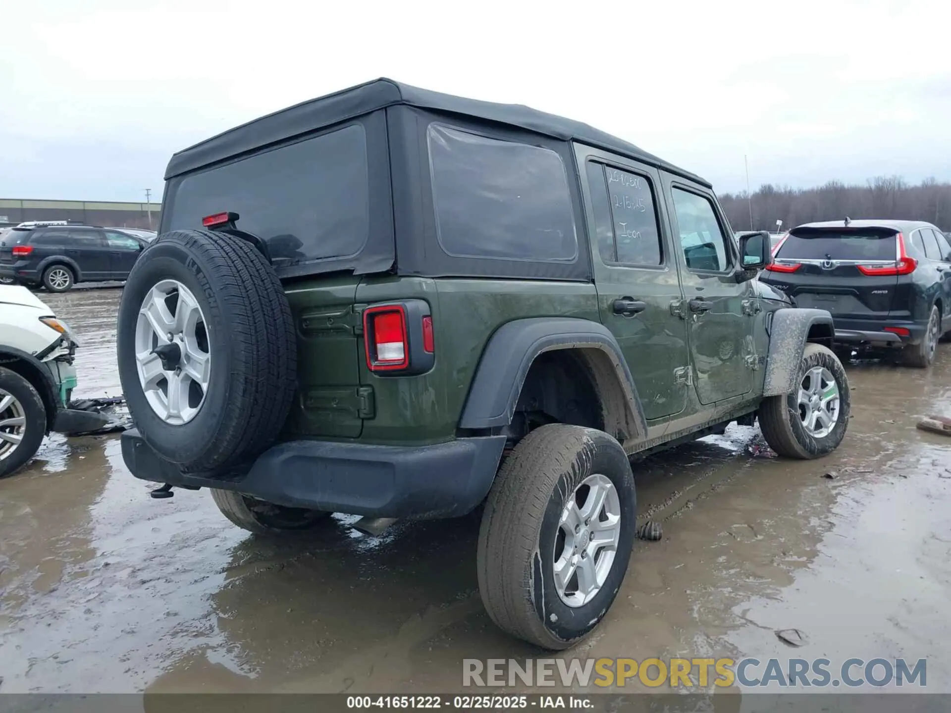 4 Photograph of a damaged car 1C4HJXDG4PW541155 JEEP WRANGLER 2023