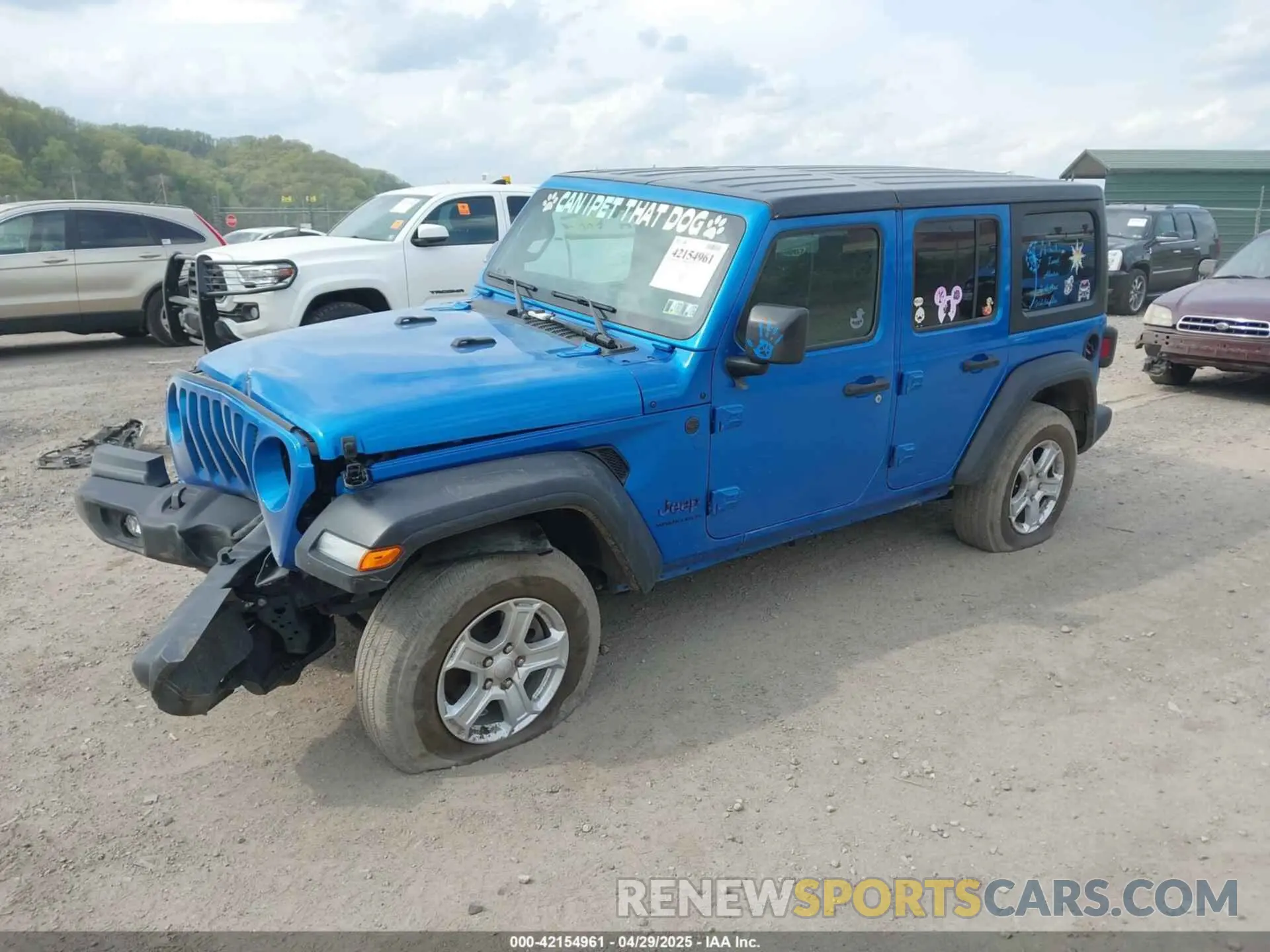 2 Photograph of a damaged car 1C4HJXDG5PW530309 JEEP WRANGLER 2023