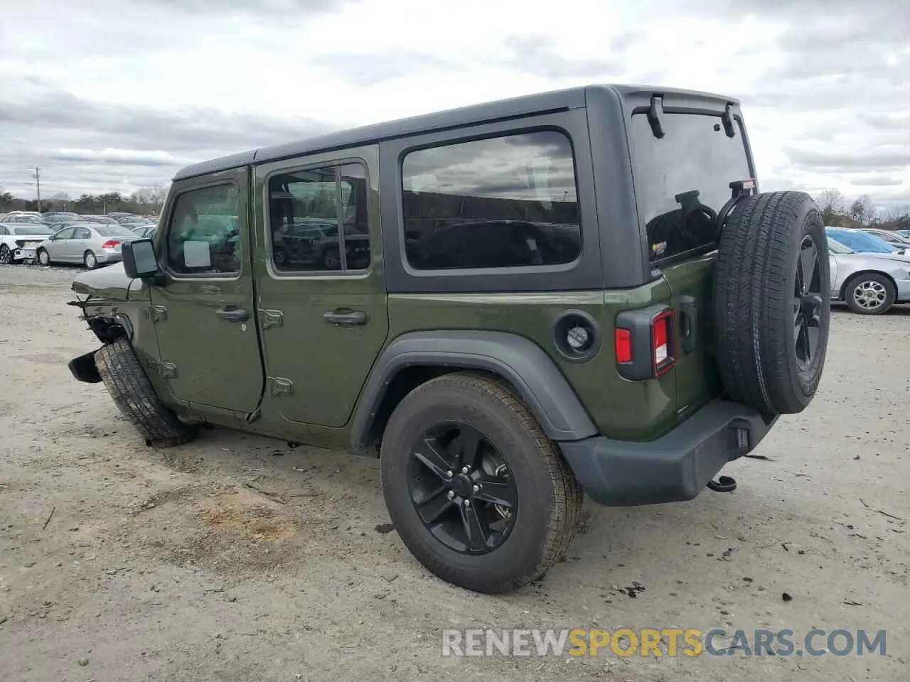 2 Photograph of a damaged car 1C4HJXDG5PW648280 JEEP WRANGLER 2023
