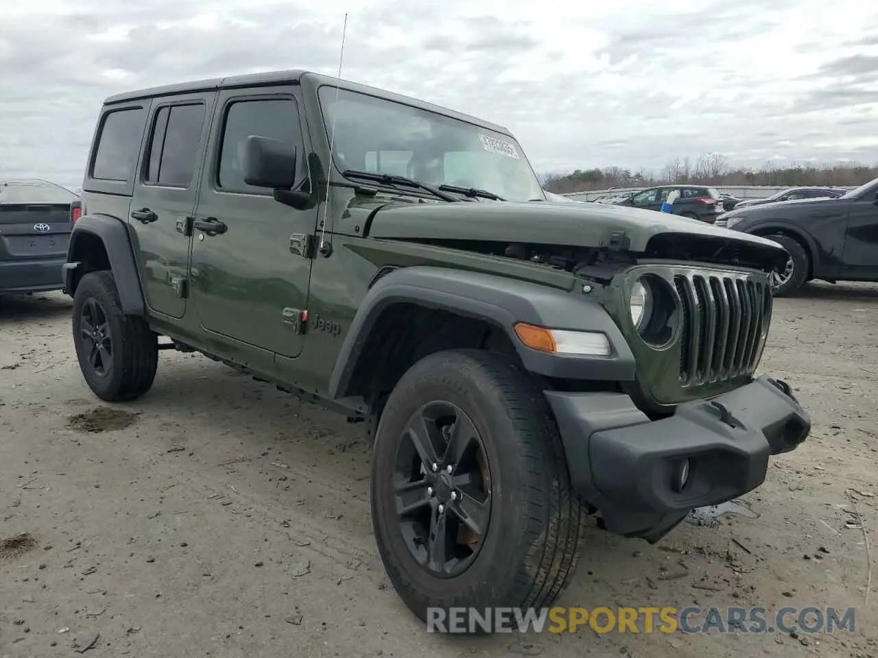 4 Photograph of a damaged car 1C4HJXDG5PW648280 JEEP WRANGLER 2023