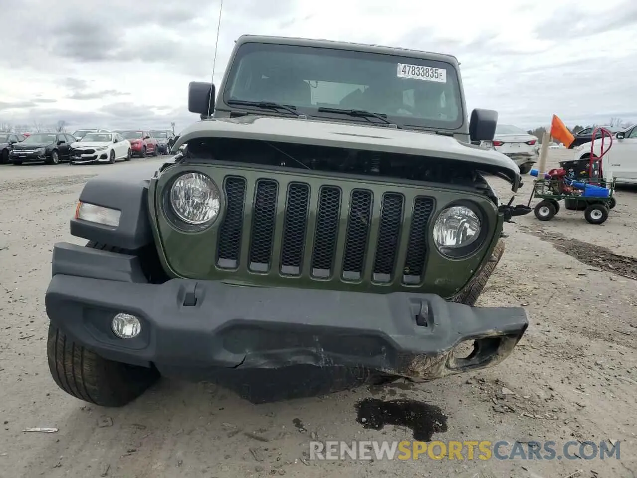 5 Photograph of a damaged car 1C4HJXDG5PW648280 JEEP WRANGLER 2023