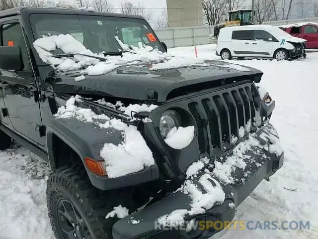 14 Photograph of a damaged car 1C4HJXDG6PW597405 JEEP WRANGLER 2023