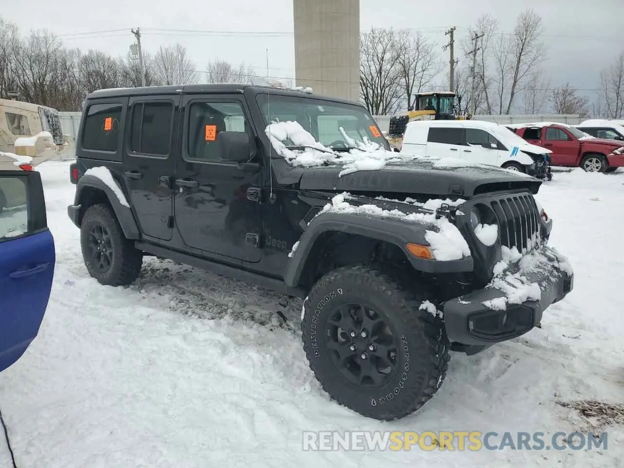 4 Photograph of a damaged car 1C4HJXDG6PW597405 JEEP WRANGLER 2023