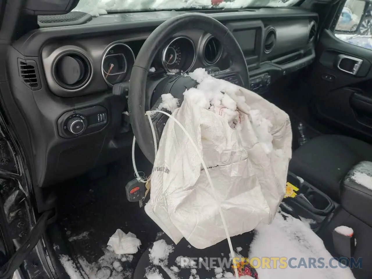 8 Photograph of a damaged car 1C4HJXDG6PW597405 JEEP WRANGLER 2023