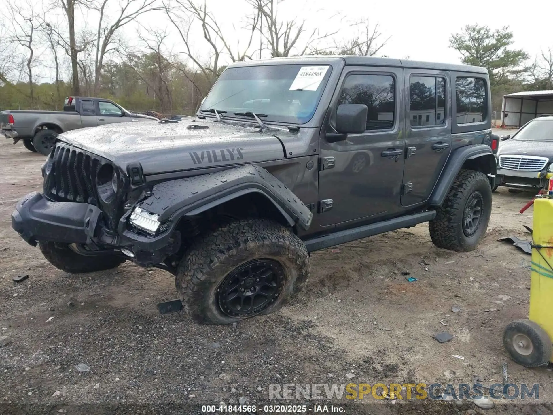 2 Photograph of a damaged car 1C4HJXDG7PW501555 JEEP WRANGLER 2023