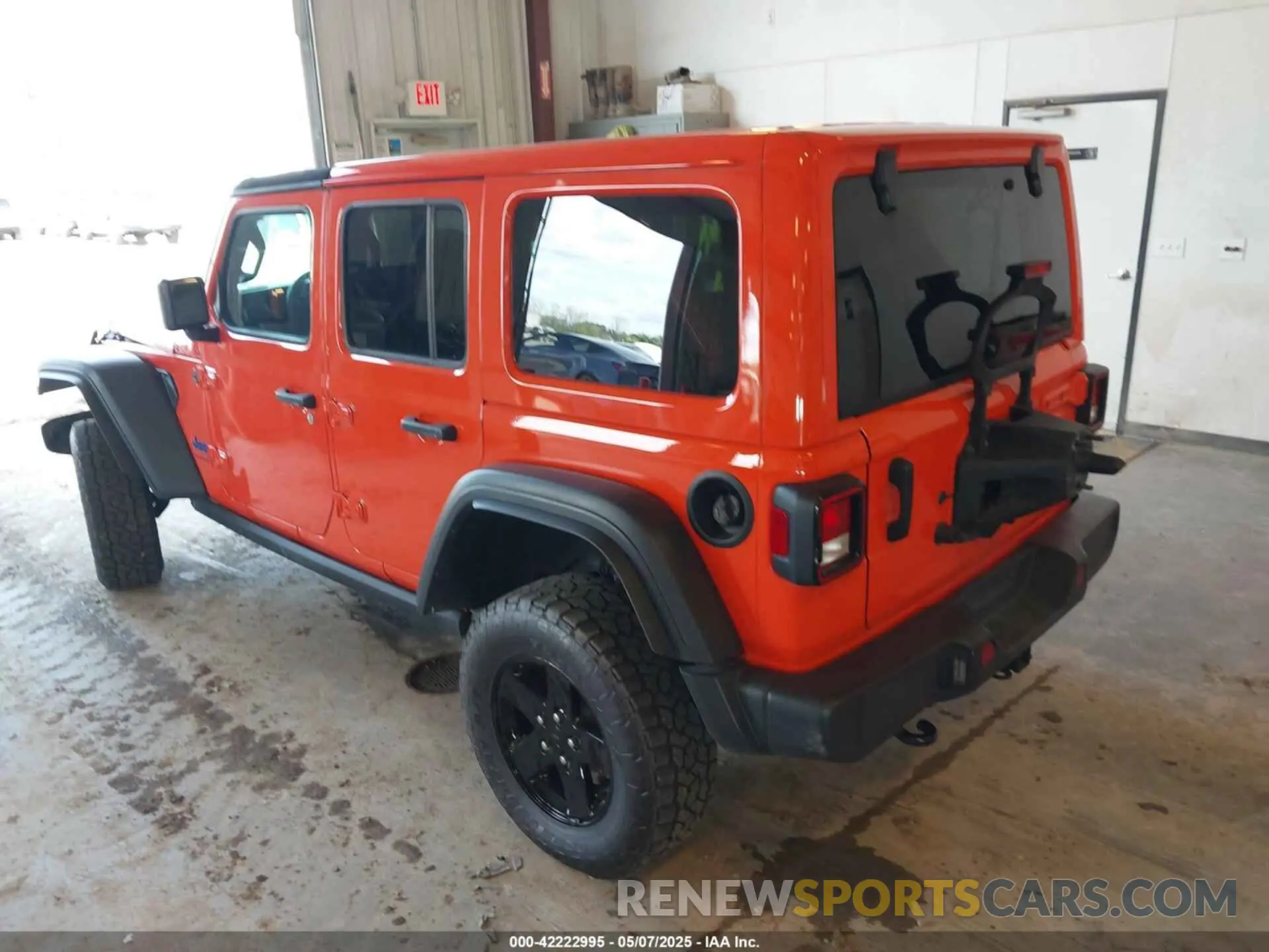 3 Photograph of a damaged car 1C4HJXDG7PW676453 JEEP WRANGLER 2023