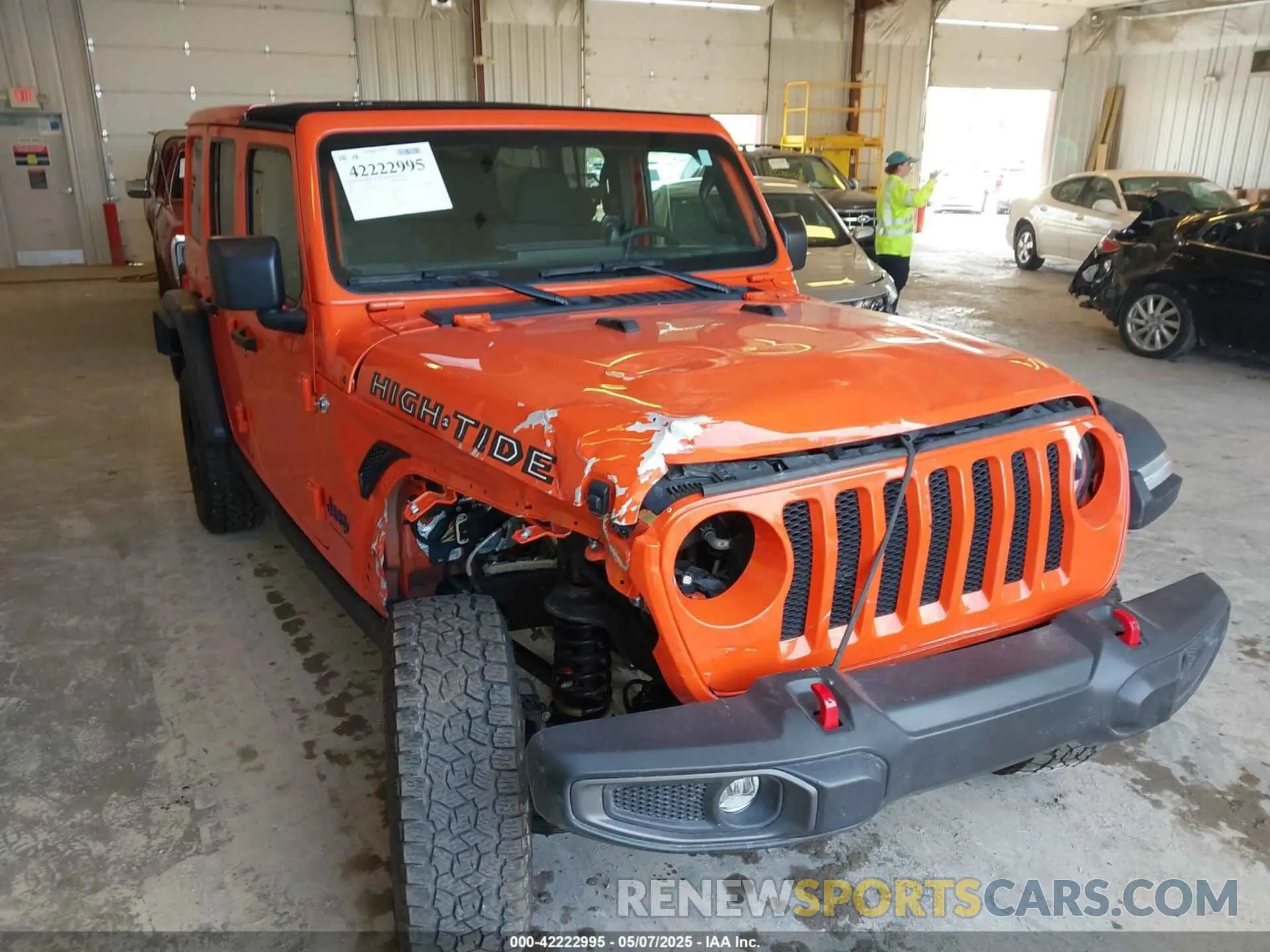 6 Photograph of a damaged car 1C4HJXDG7PW676453 JEEP WRANGLER 2023