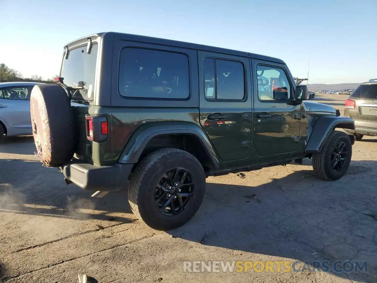 3 Photograph of a damaged car 1C4HJXDG8PW562526 JEEP WRANGLER 2023