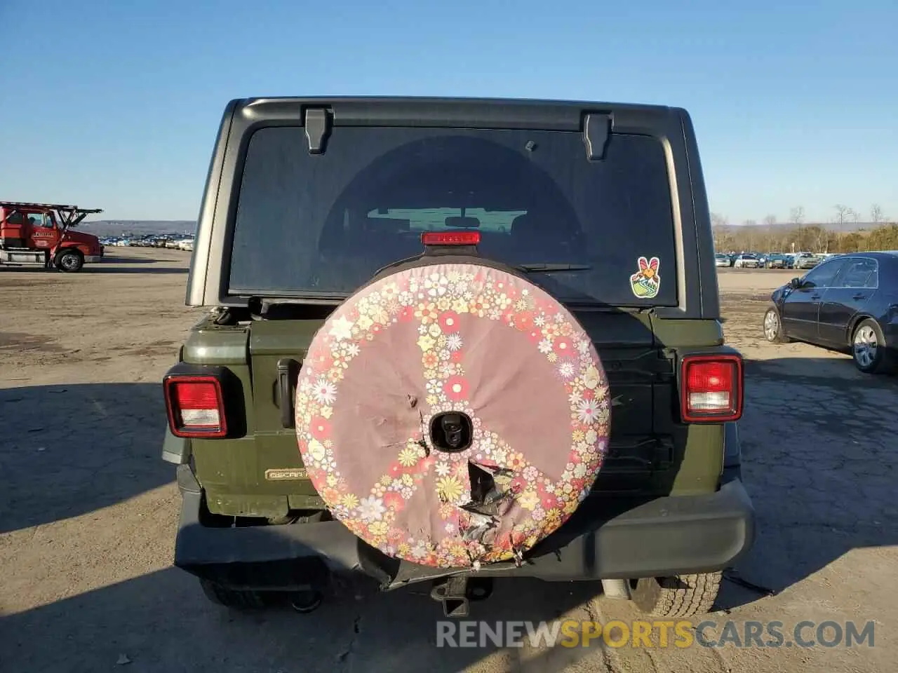 6 Photograph of a damaged car 1C4HJXDG8PW562526 JEEP WRANGLER 2023