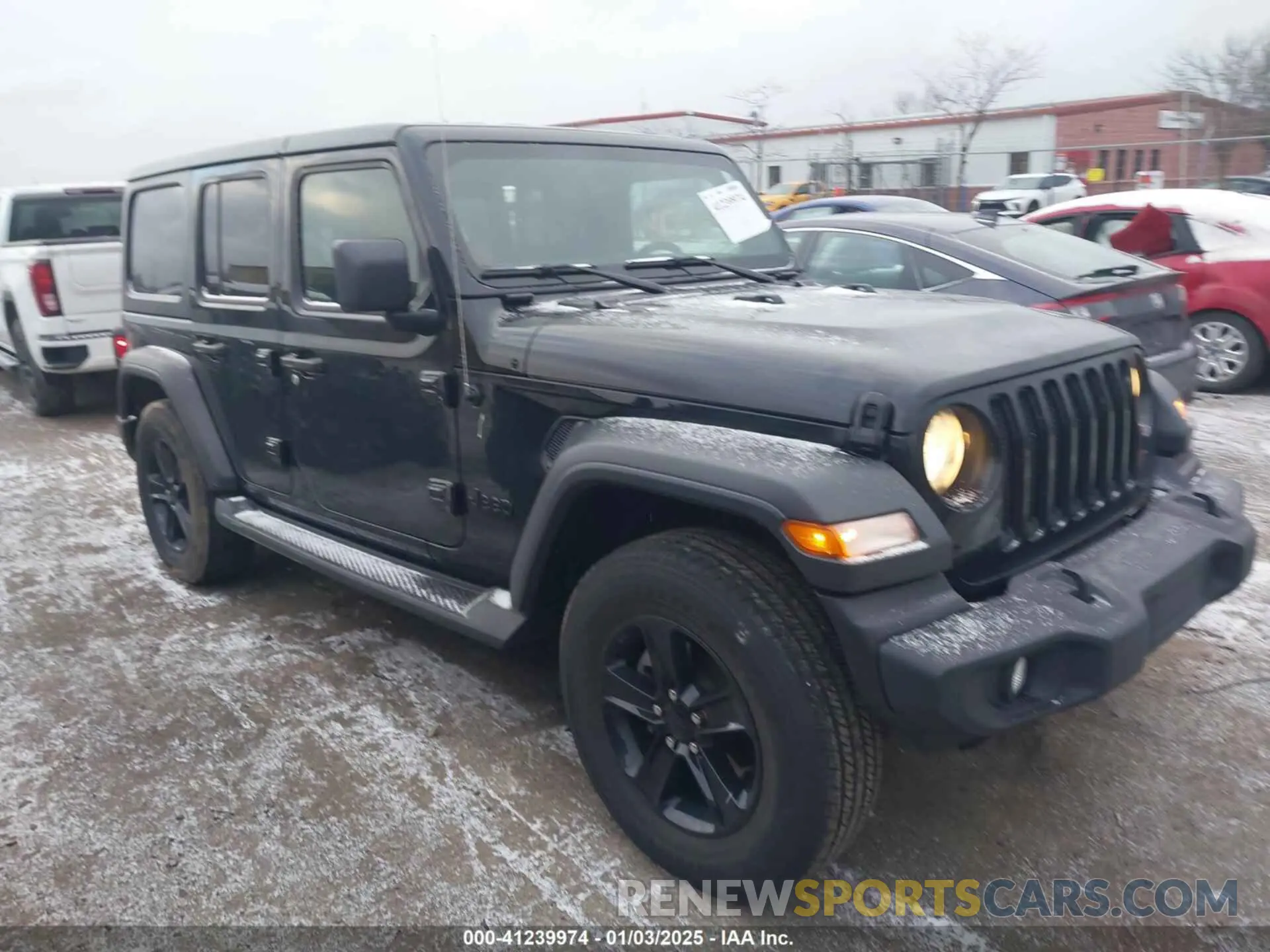 1 Photograph of a damaged car 1C4HJXDG8PW653828 JEEP WRANGLER 2023