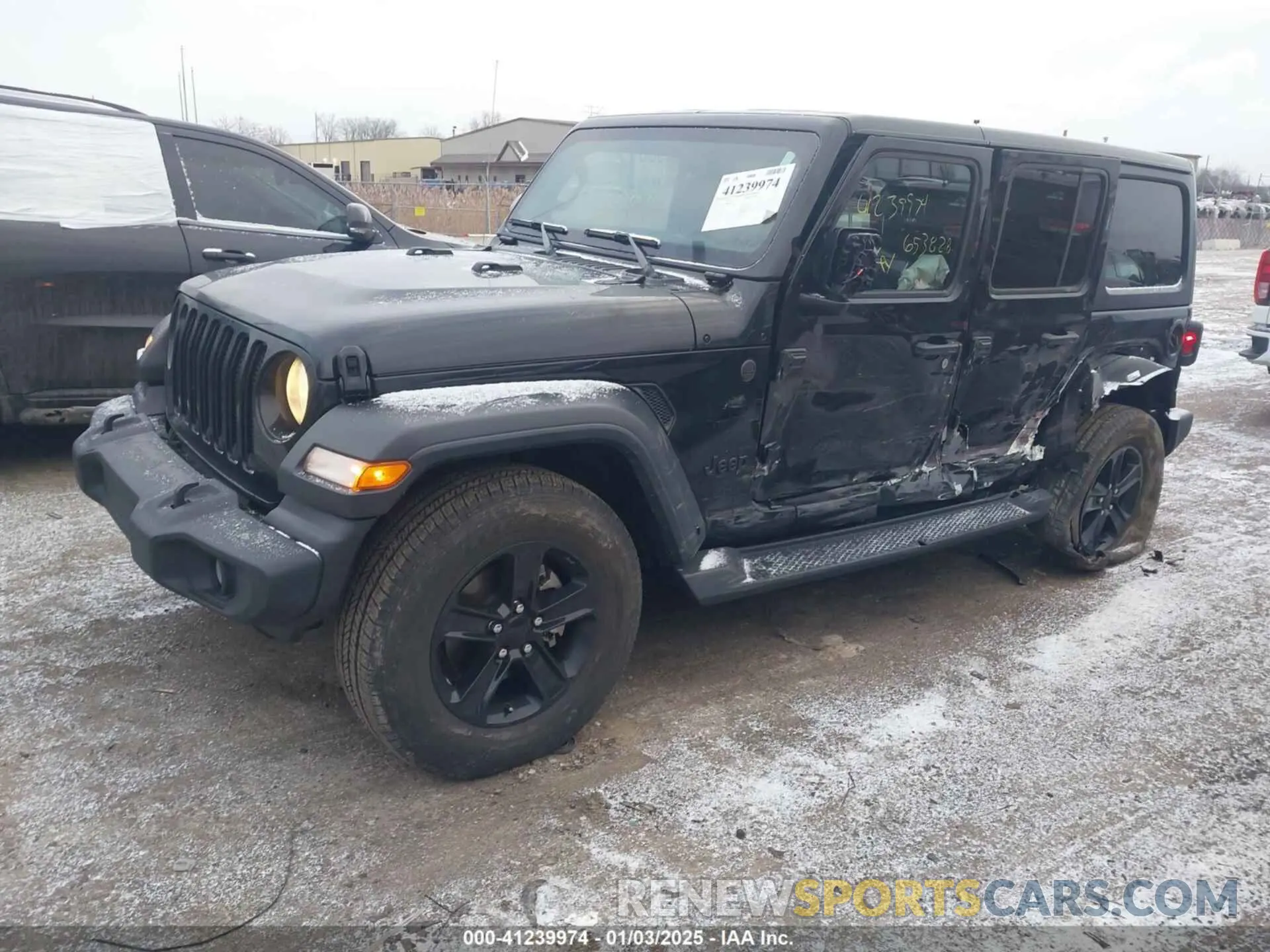 2 Photograph of a damaged car 1C4HJXDG8PW653828 JEEP WRANGLER 2023