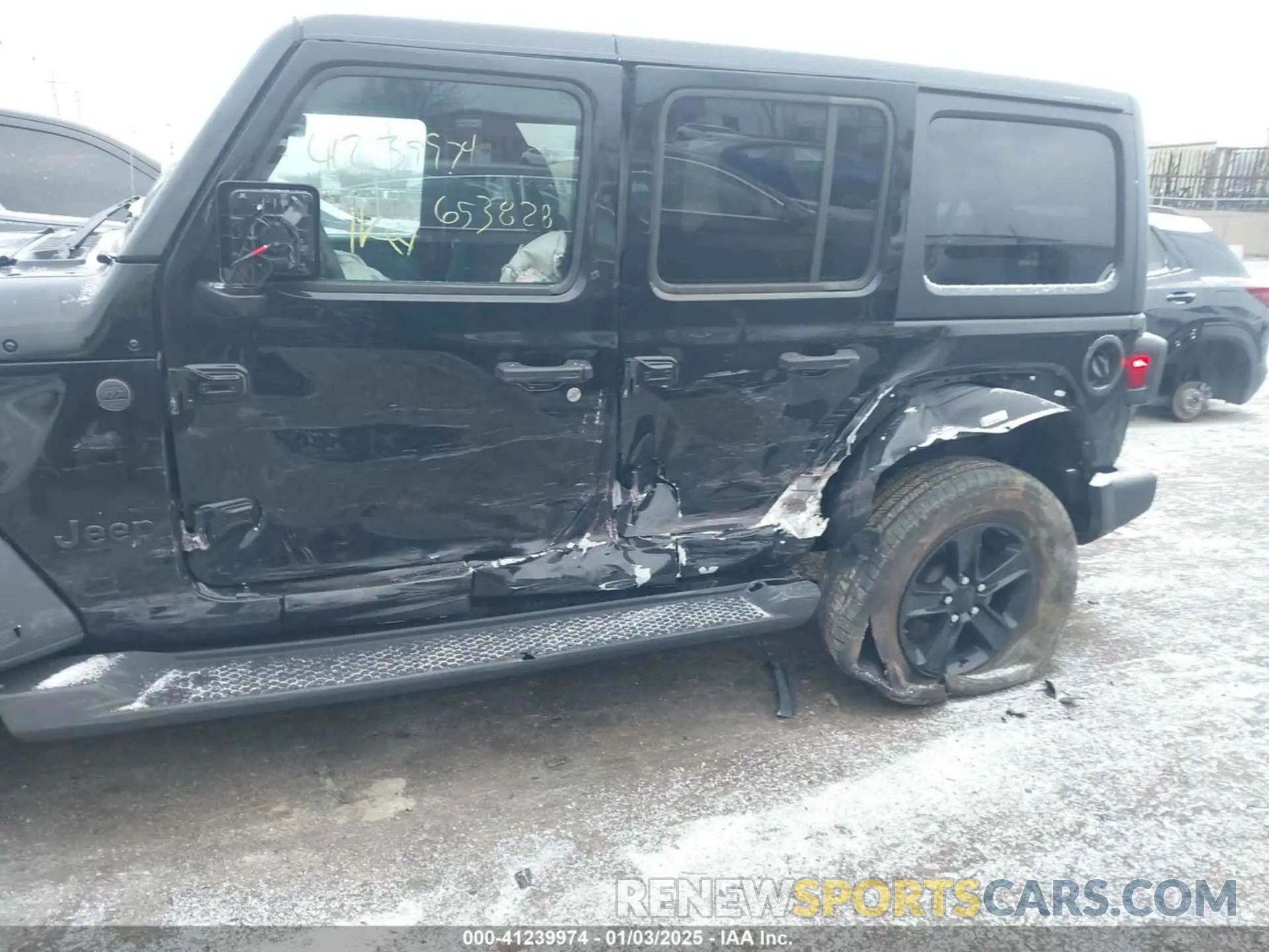6 Photograph of a damaged car 1C4HJXDG8PW653828 JEEP WRANGLER 2023
