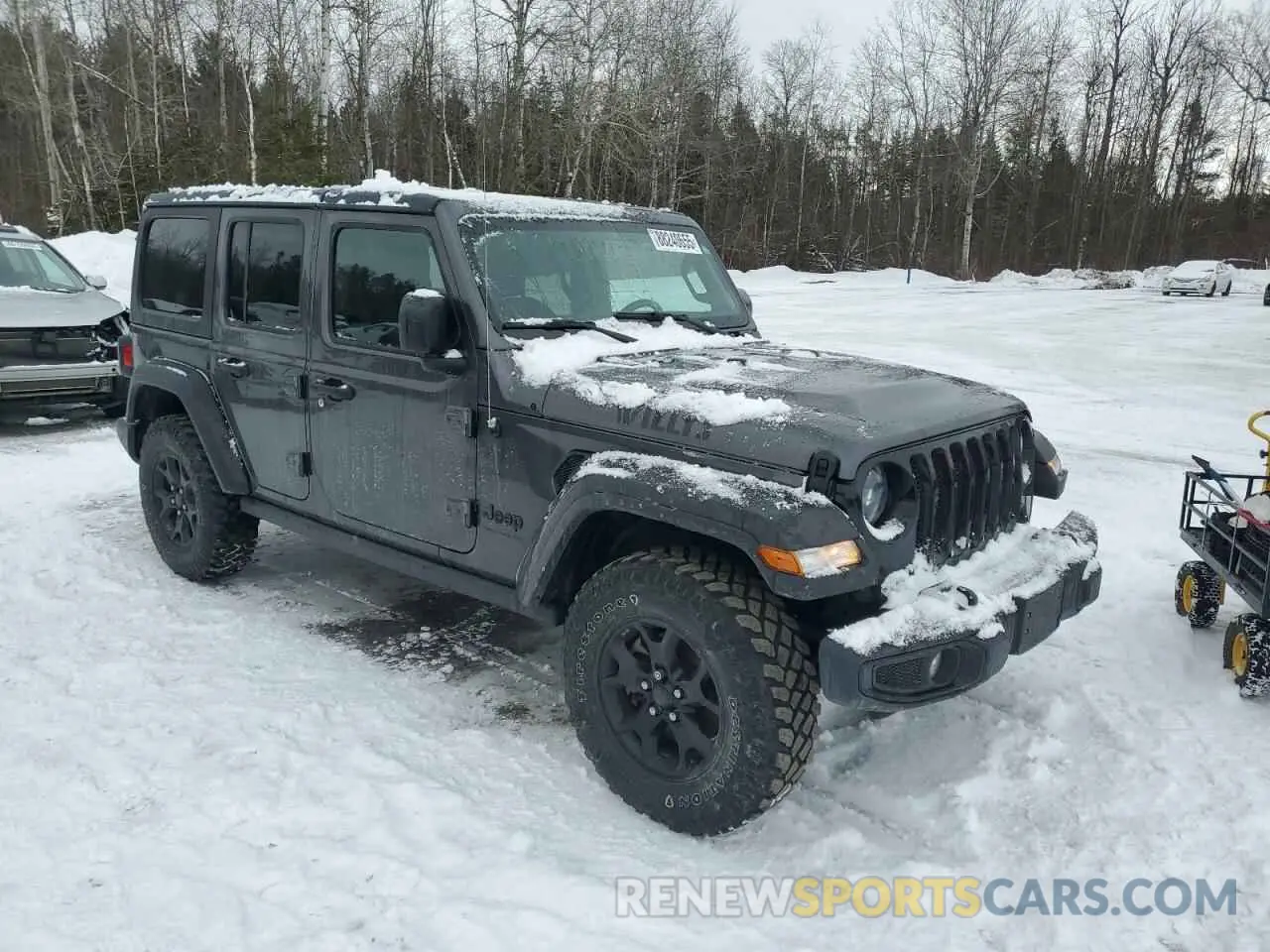 4 Photograph of a damaged car 1C4HJXDG9PW563264 JEEP WRANGLER 2023
