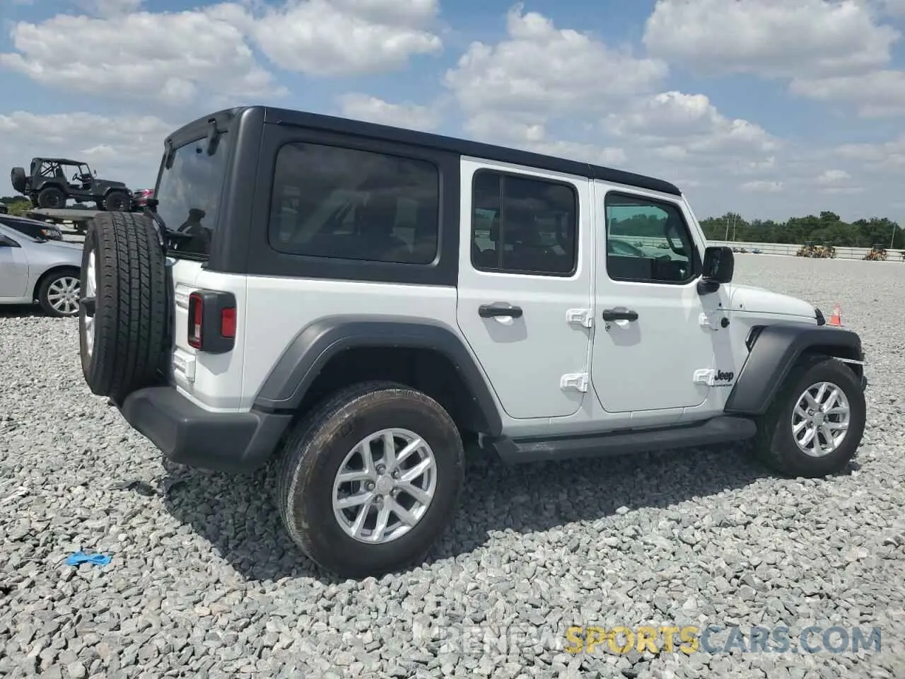 3 Photograph of a damaged car 1C4HJXDG9PW618327 JEEP WRANGLER 2023