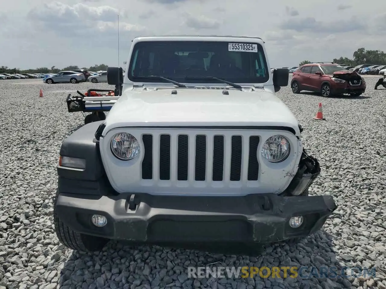 5 Photograph of a damaged car 1C4HJXDG9PW618327 JEEP WRANGLER 2023