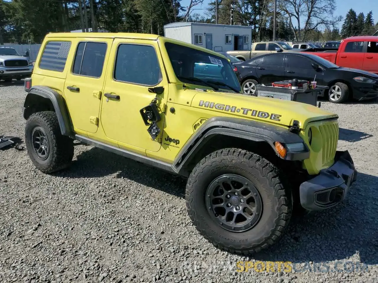 4 Photograph of a damaged car 1C4HJXDG9PW644040 JEEP WRANGLER 2023