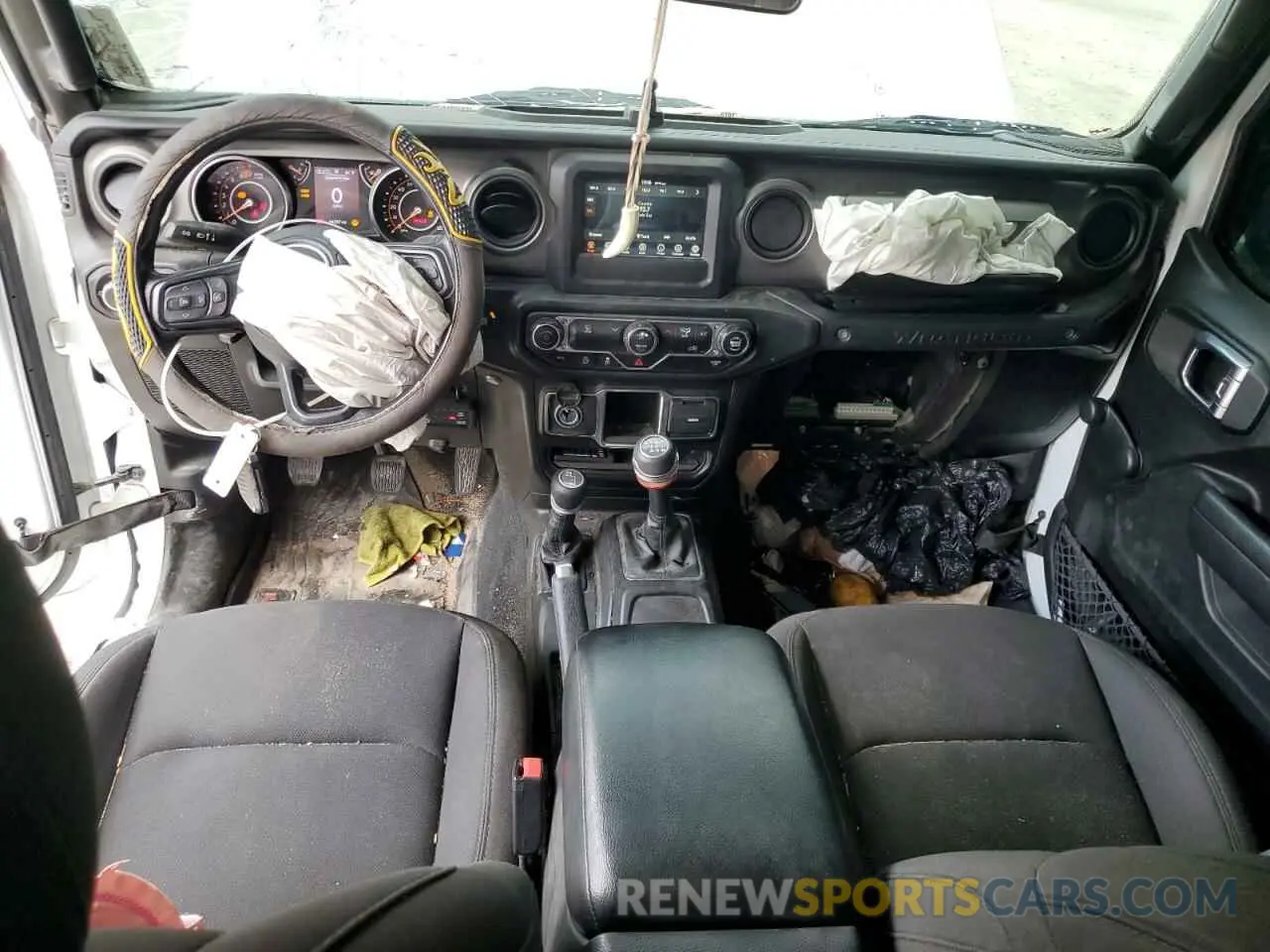 8 Photograph of a damaged car 1C4HJXDGXPW596127 JEEP WRANGLER 2023