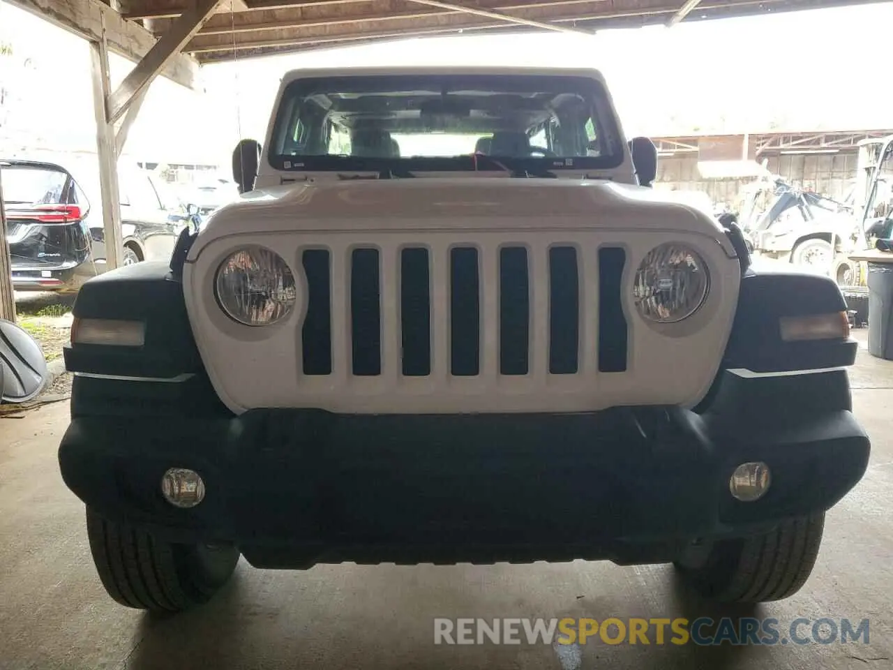 5 Photograph of a damaged car 1C4HJXDGXPW697782 JEEP WRANGLER 2023