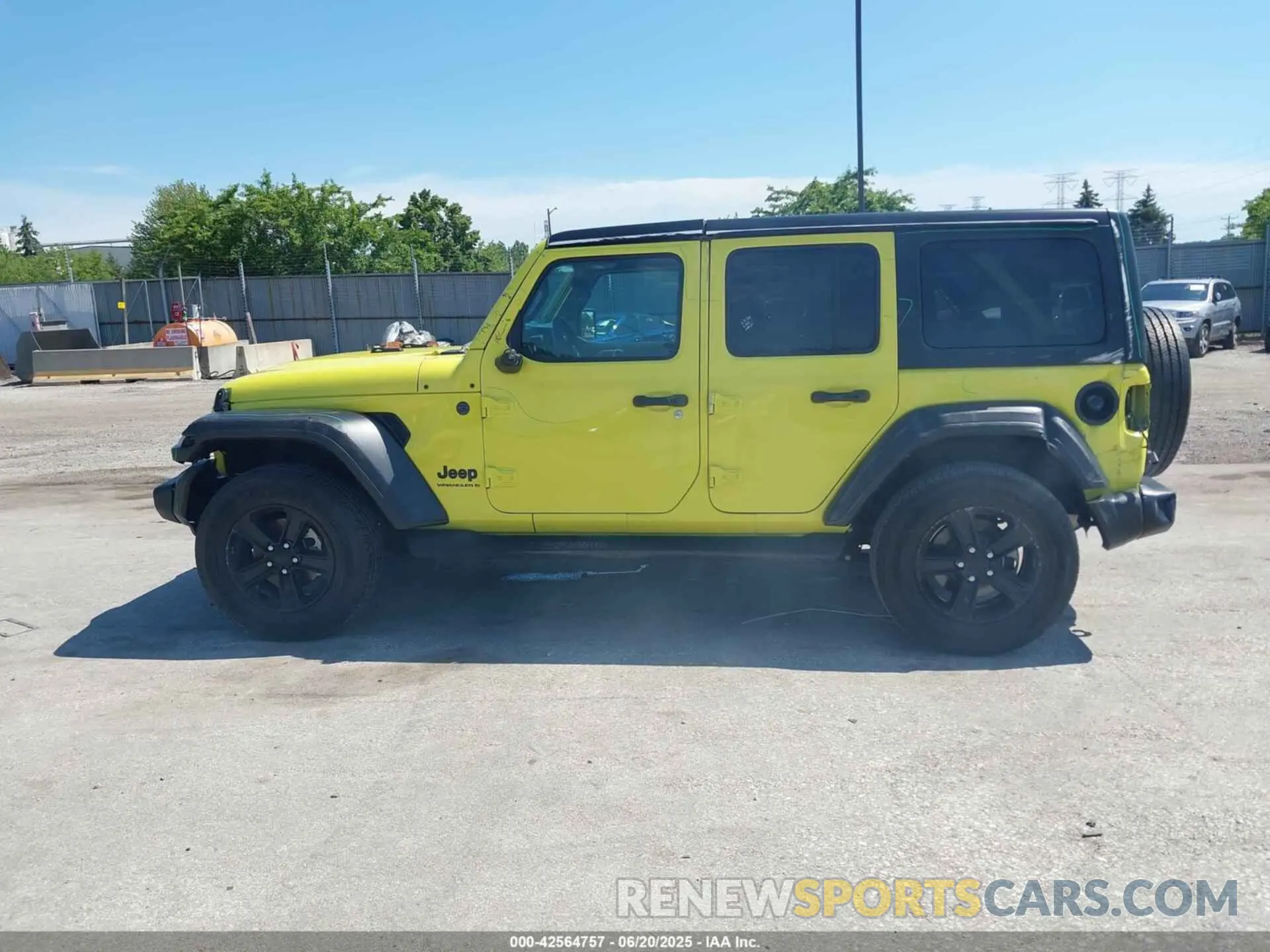14 Photograph of a damaged car 1C4HJXDN1PW543105 JEEP WRANGLER 2023